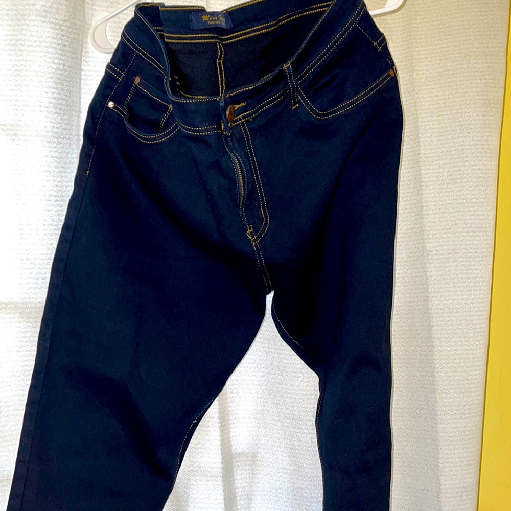 Miss Fancy Dark Blue Jeans